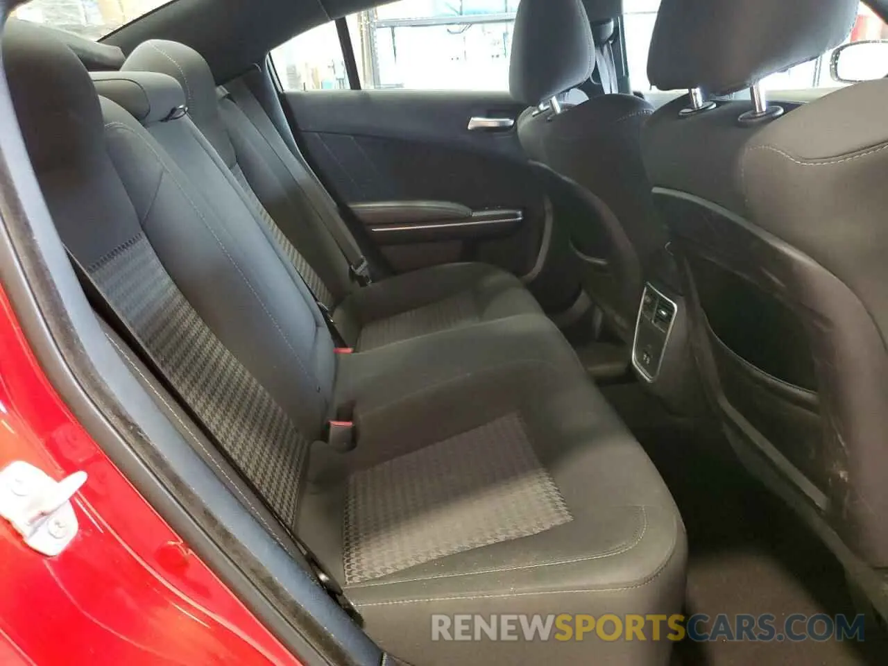 10 Photograph of a damaged car 2C3CDXCT5KH575424 DODGE CHARGER 2019