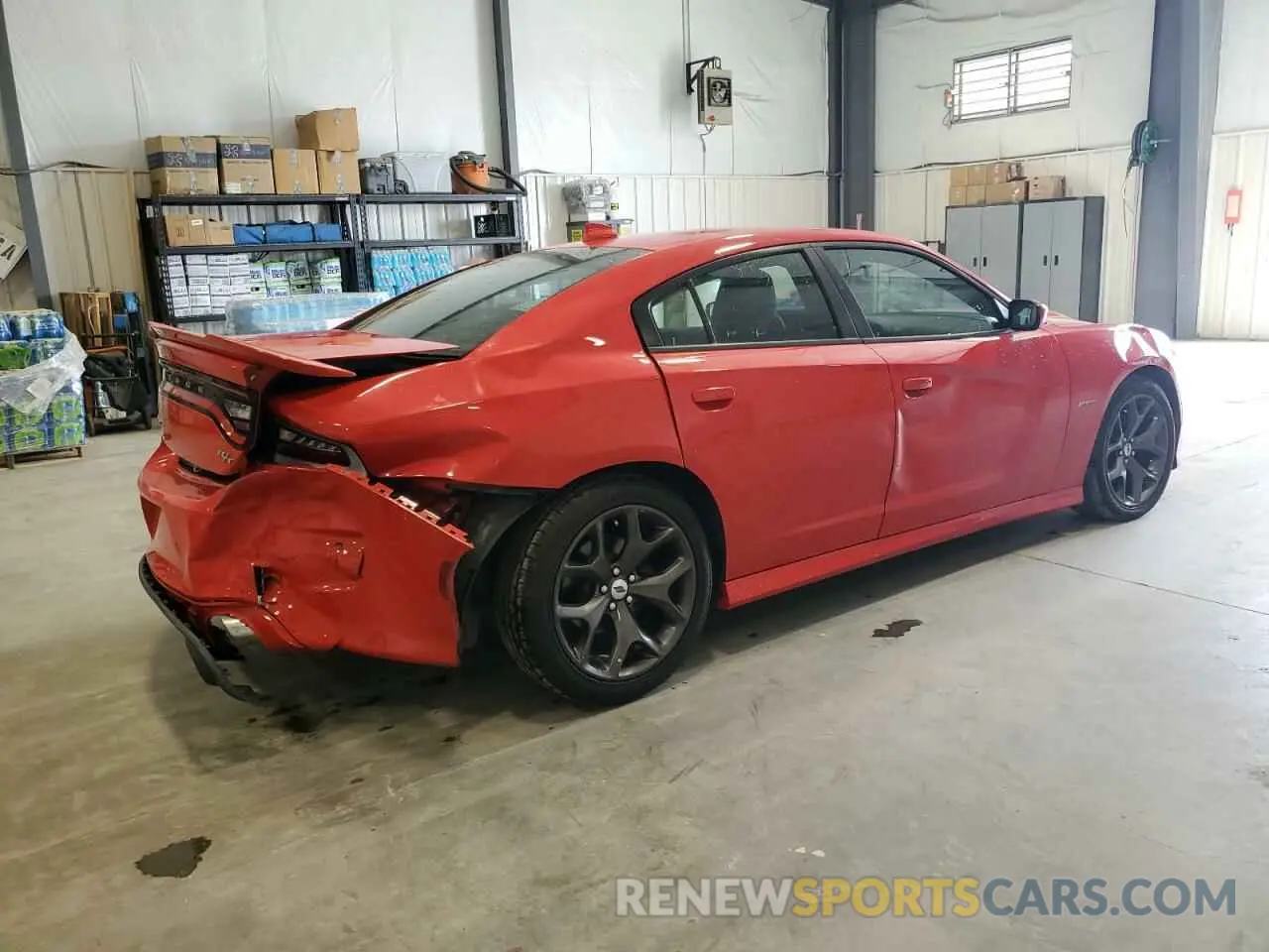 3 Photograph of a damaged car 2C3CDXCT5KH575424 DODGE CHARGER 2019