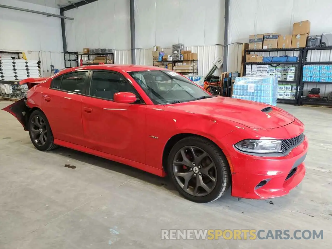 4 Photograph of a damaged car 2C3CDXCT5KH575424 DODGE CHARGER 2019