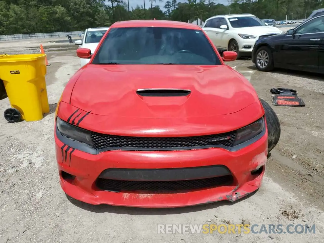 5 Photograph of a damaged car 2C3CDXCT5KH575567 DODGE CHARGER 2019