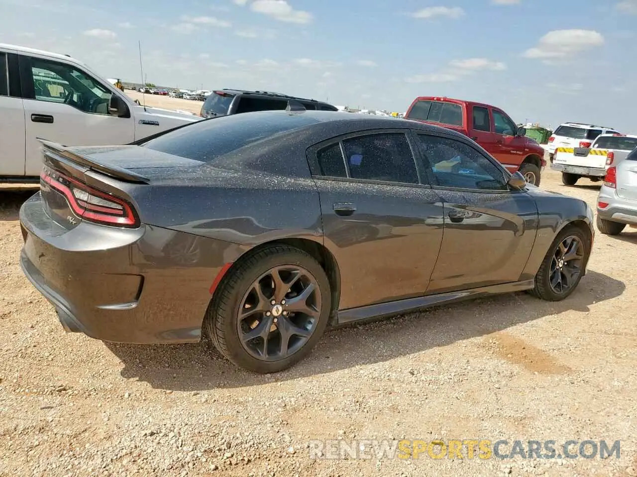 3 Photograph of a damaged car 2C3CDXCT5KH584351 DODGE CHARGER 2019