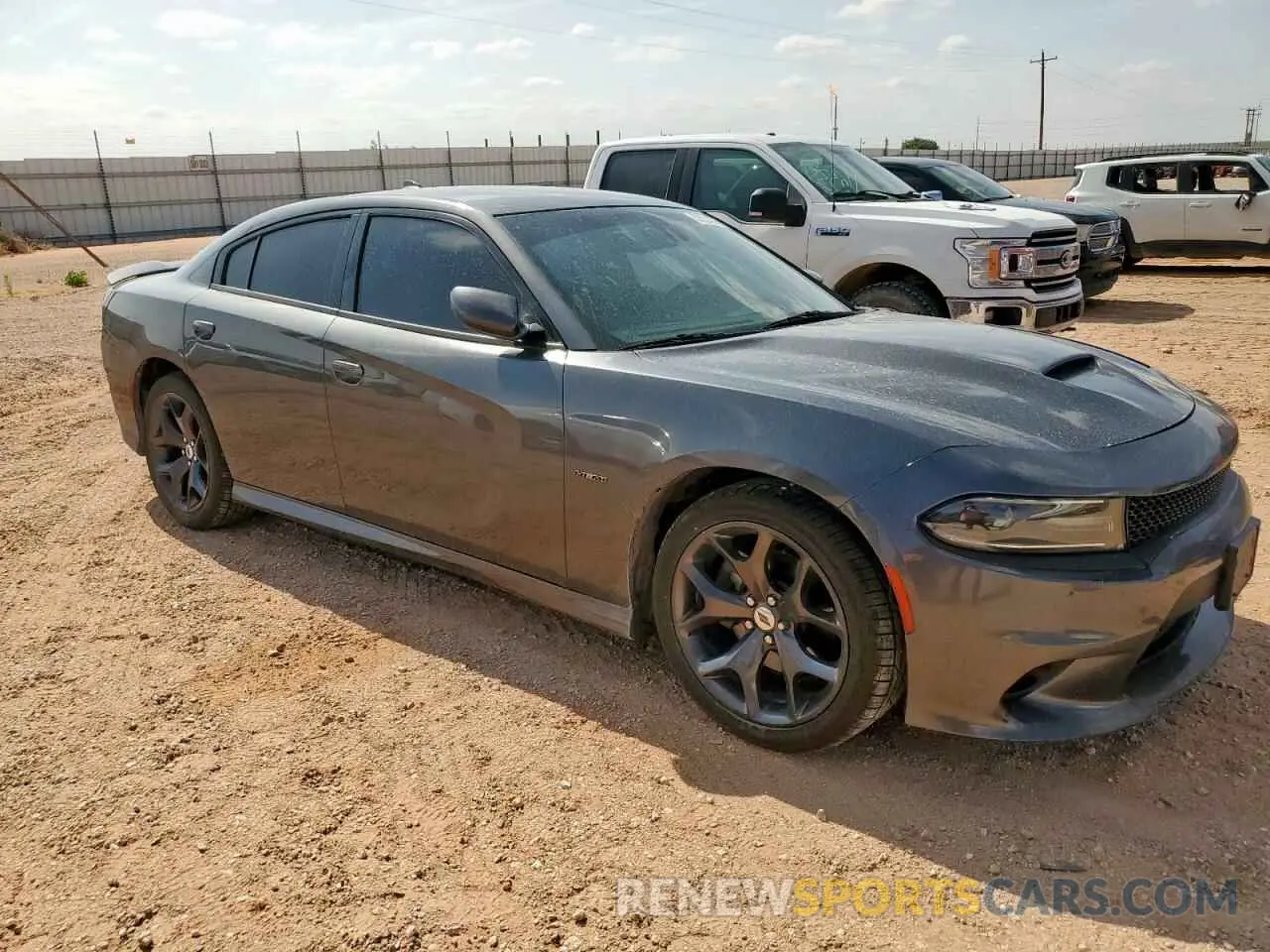 4 Photograph of a damaged car 2C3CDXCT5KH584351 DODGE CHARGER 2019