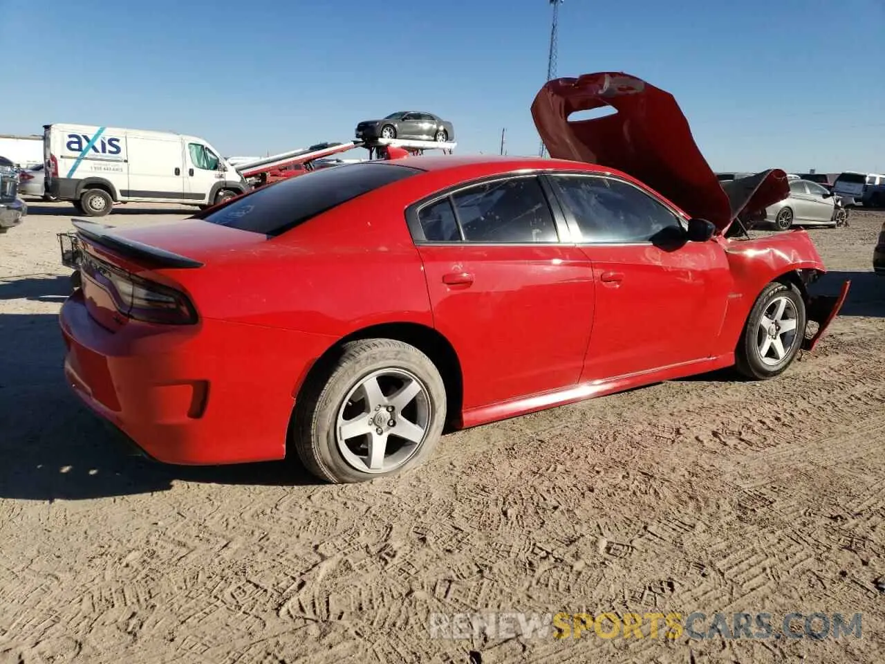 3 Photograph of a damaged car 2C3CDXCT5KH621883 DODGE CHARGER 2019