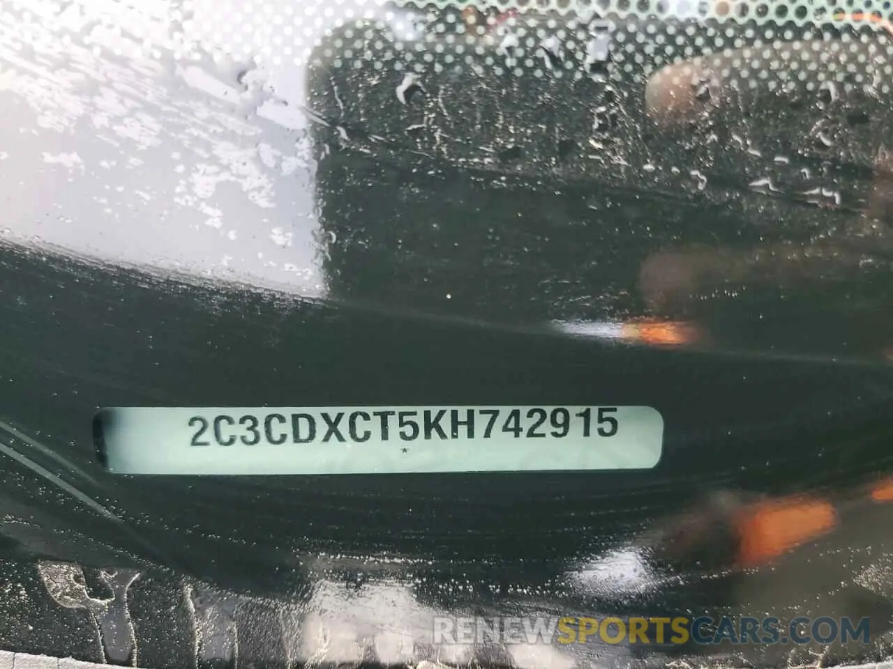 12 Photograph of a damaged car 2C3CDXCT5KH742915 DODGE CHARGER 2019