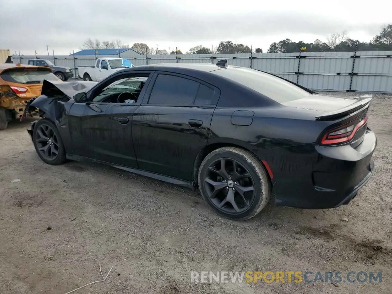 2 Photograph of a damaged car 2C3CDXCT5KH742915 DODGE CHARGER 2019