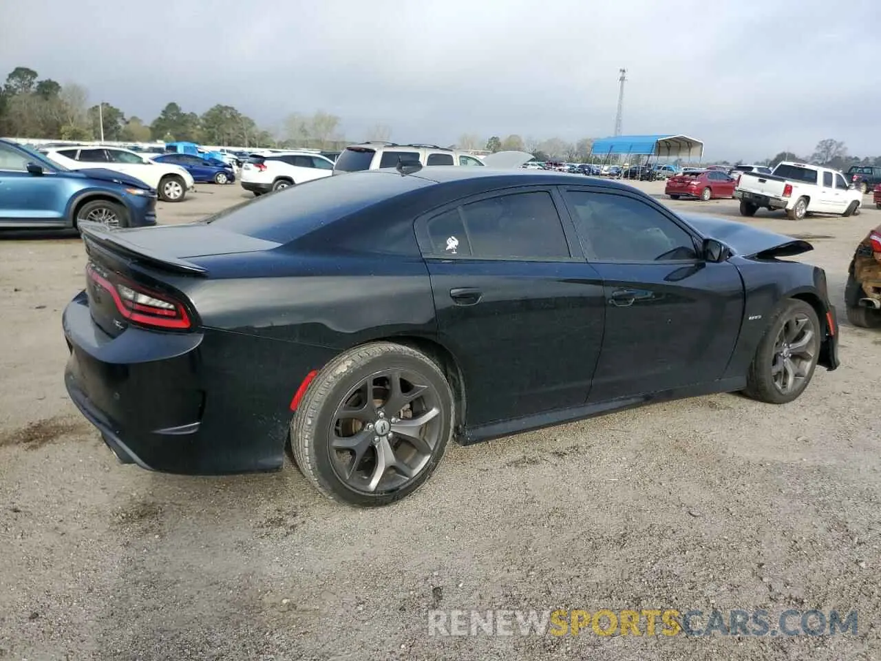 3 Photograph of a damaged car 2C3CDXCT5KH742915 DODGE CHARGER 2019