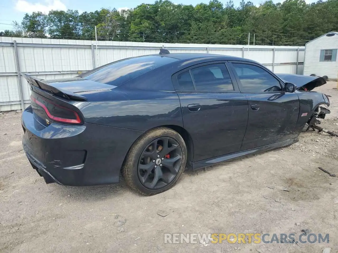 3 Photograph of a damaged car 2C3CDXCT6KH532386 DODGE CHARGER 2019