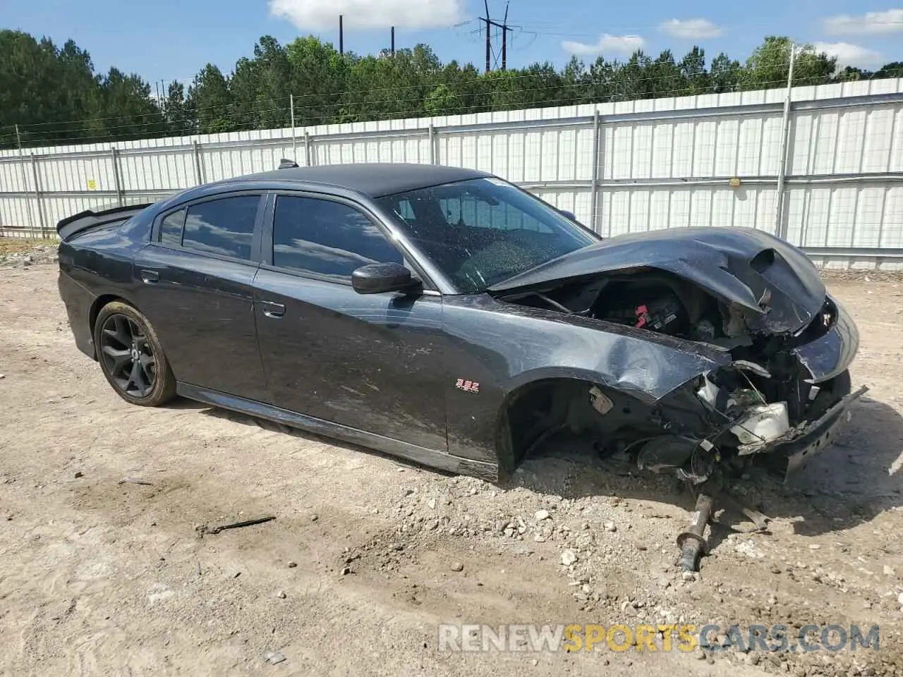4 Photograph of a damaged car 2C3CDXCT6KH532386 DODGE CHARGER 2019