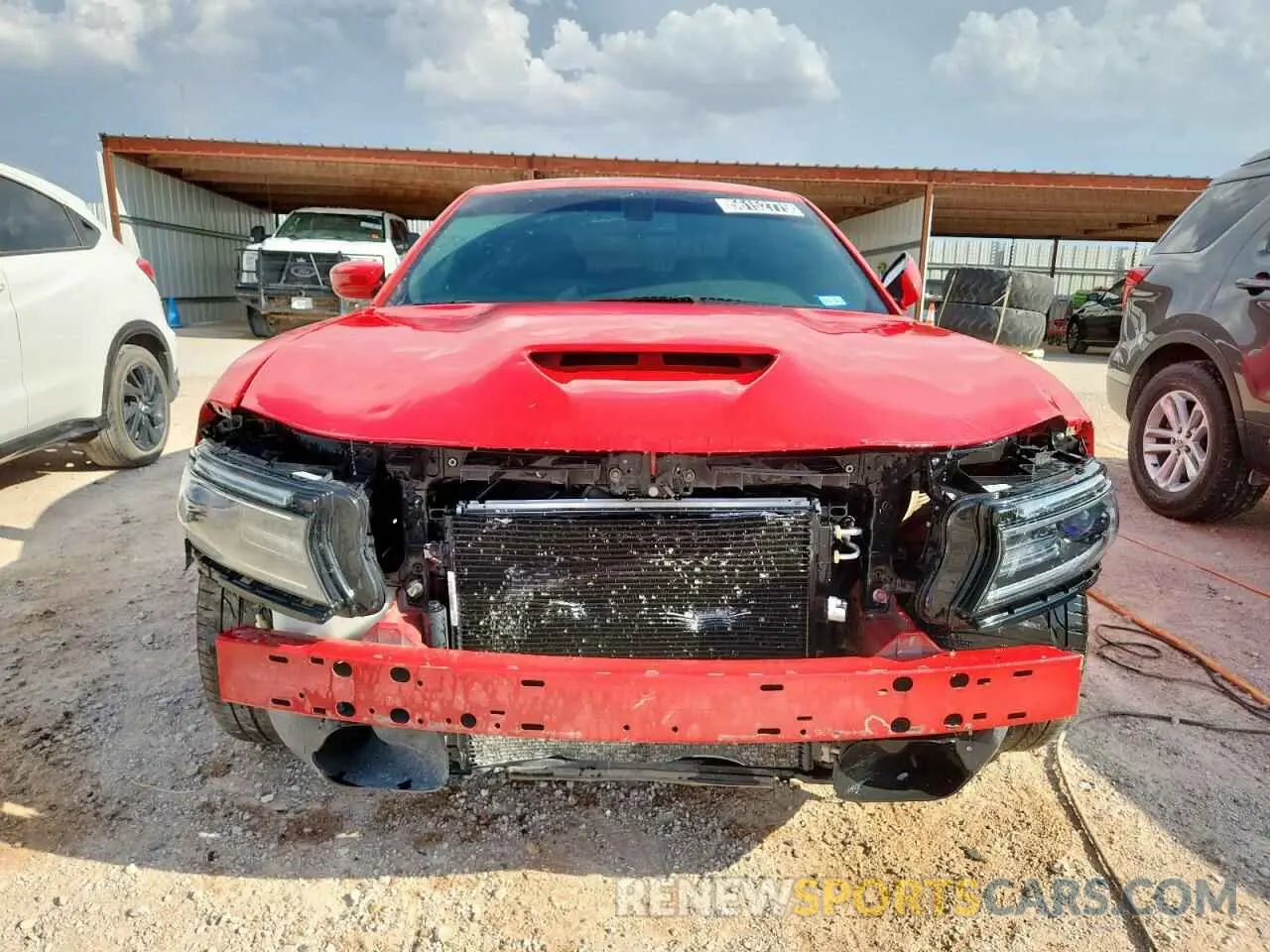 5 Photograph of a damaged car 2C3CDXCT6KH633184 DODGE CHARGER 2019