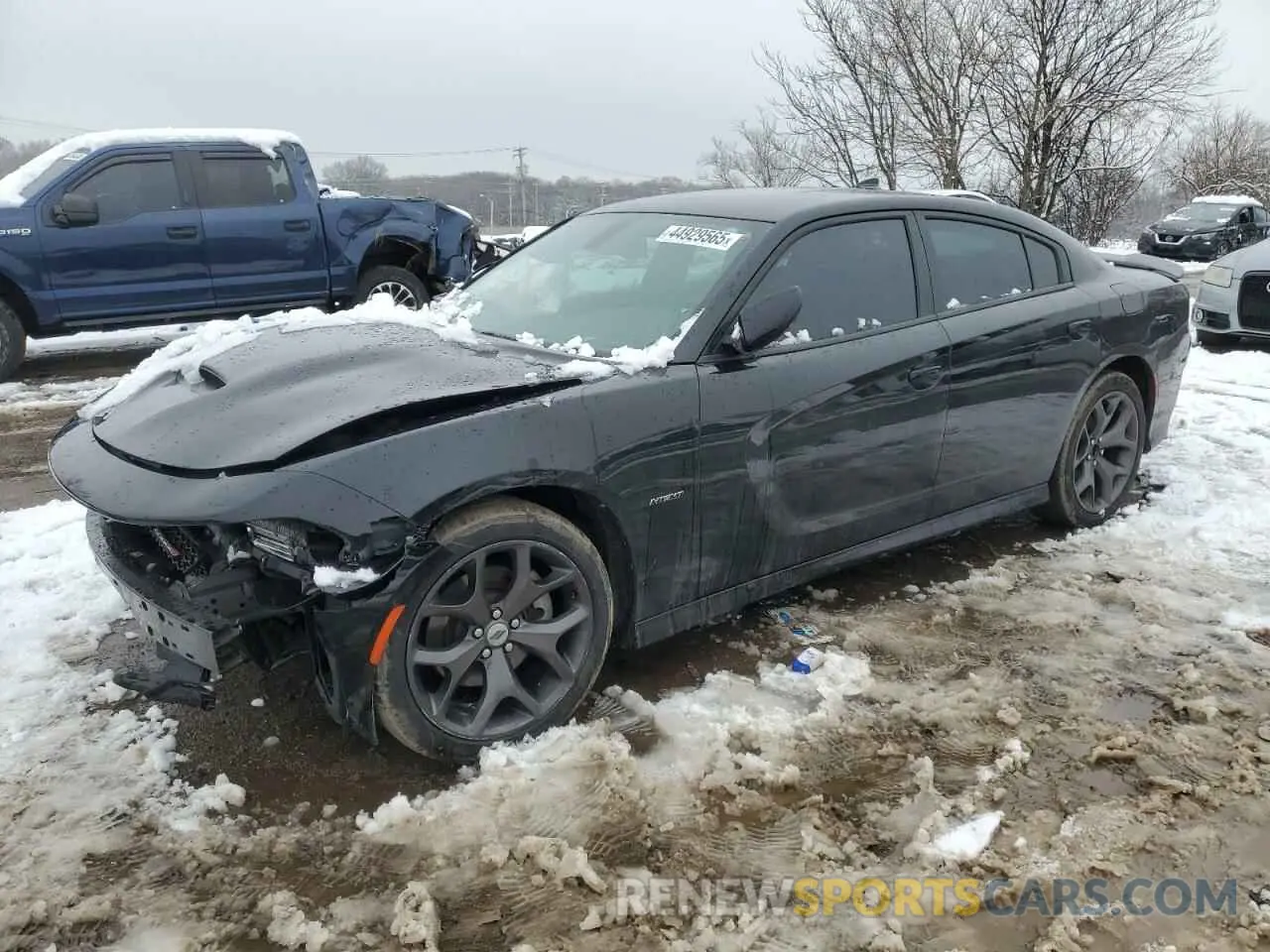 1 Photograph of a damaged car 2C3CDXCT6KH643181 DODGE CHARGER 2019