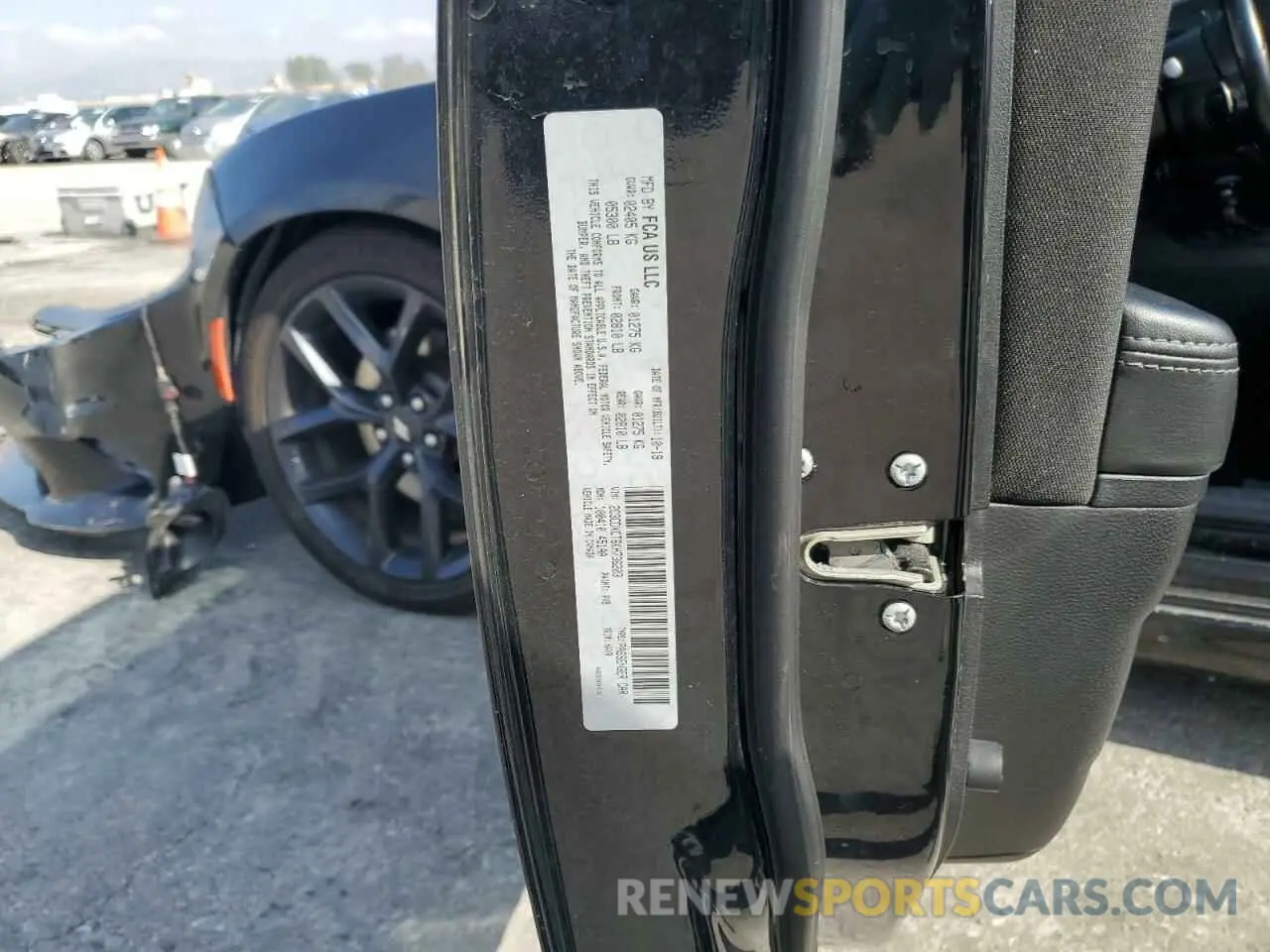 12 Photograph of a damaged car 2C3CDXCT6KH736203 DODGE CHARGER 2019