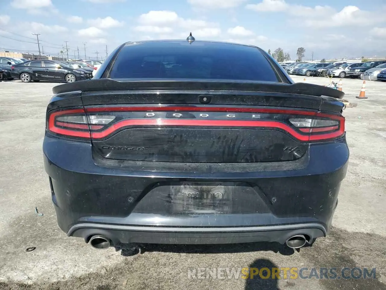 6 Photograph of a damaged car 2C3CDXCT6KH736203 DODGE CHARGER 2019