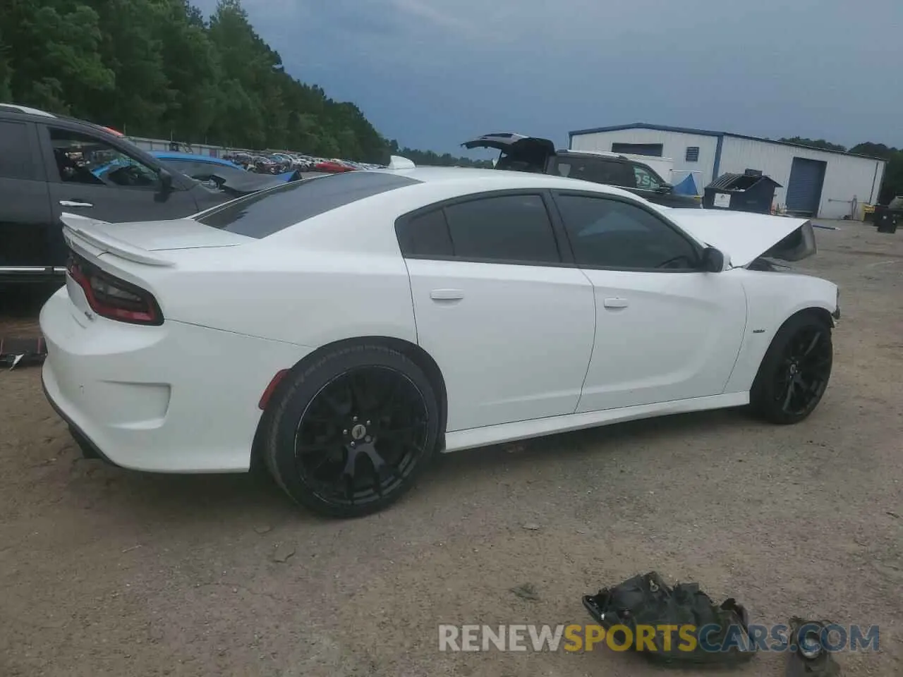 3 Photograph of a damaged car 2C3CDXCT6KH738467 DODGE CHARGER 2019