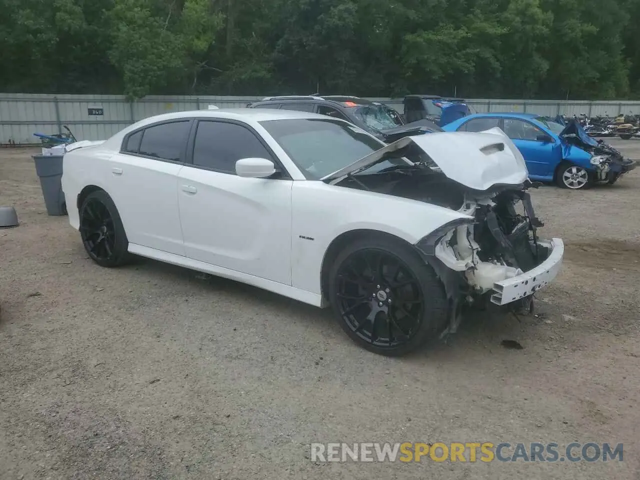 4 Photograph of a damaged car 2C3CDXCT6KH738467 DODGE CHARGER 2019