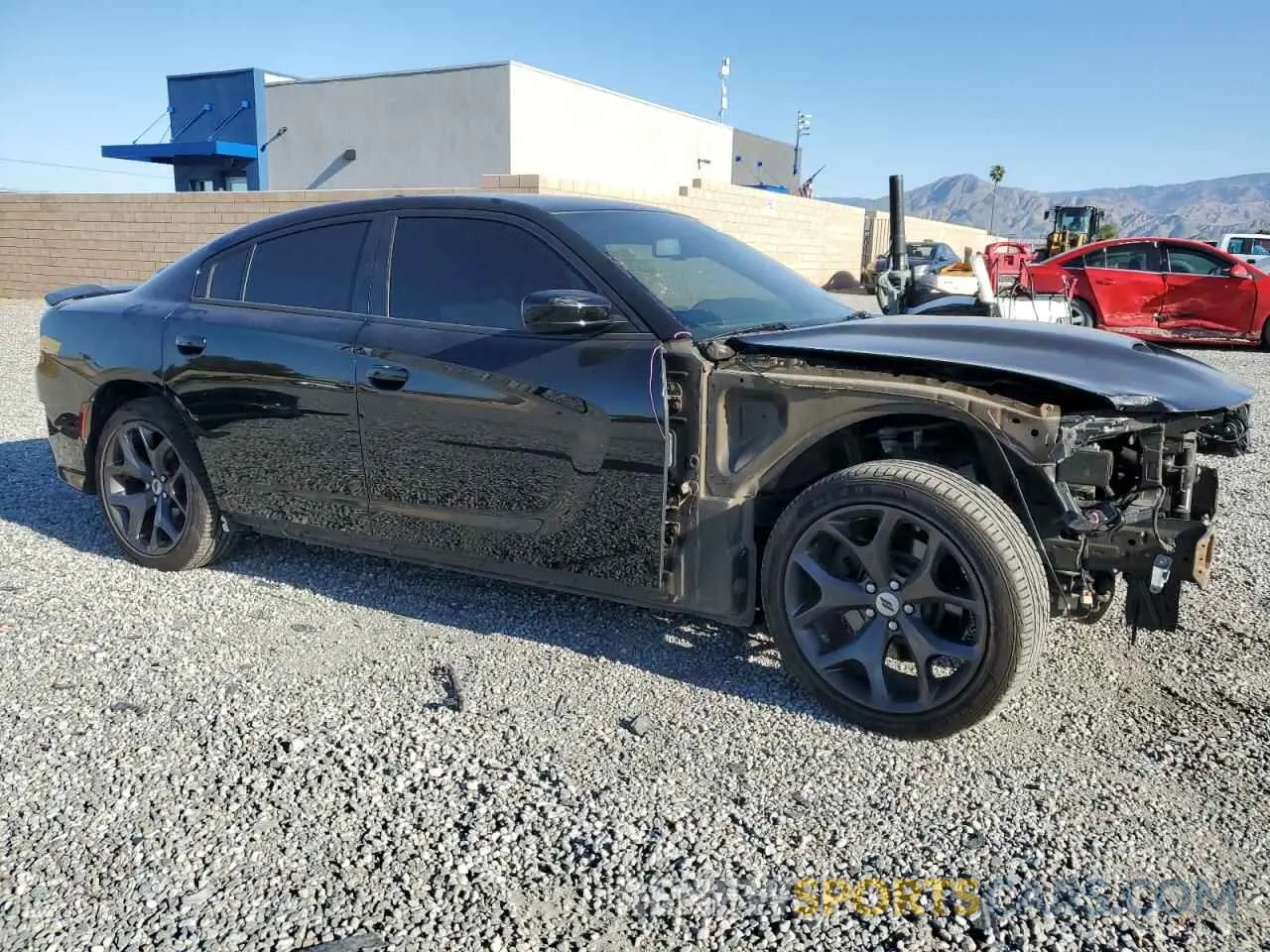4 Photograph of a damaged car 2C3CDXCT7KH508274 DODGE CHARGER 2019