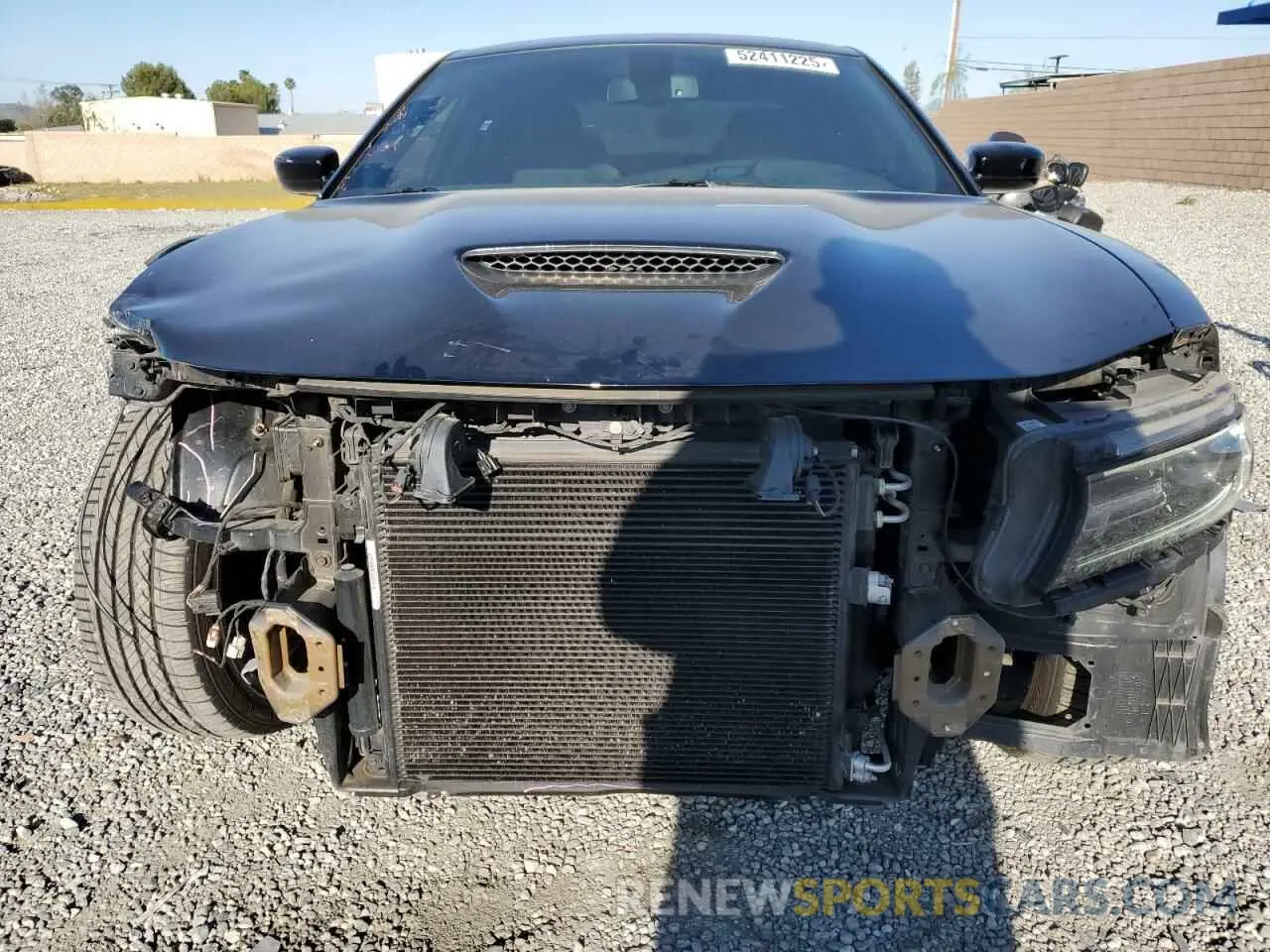 5 Photograph of a damaged car 2C3CDXCT7KH508274 DODGE CHARGER 2019