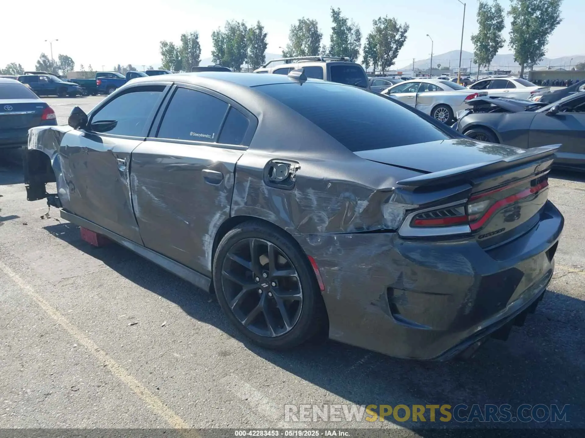 3 Photograph of a damaged car 2C3CDXCT7KH527732 DODGE CHARGER 2019