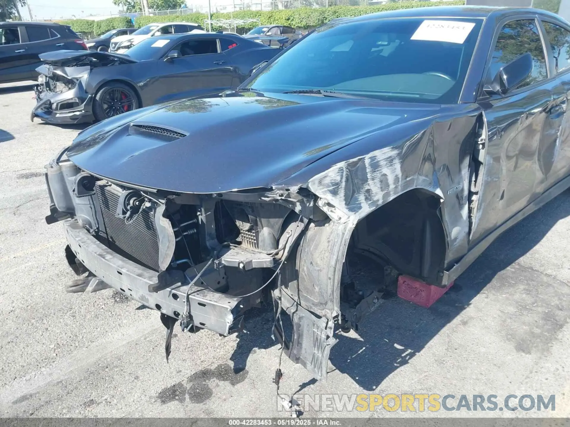 6 Photograph of a damaged car 2C3CDXCT7KH527732 DODGE CHARGER 2019