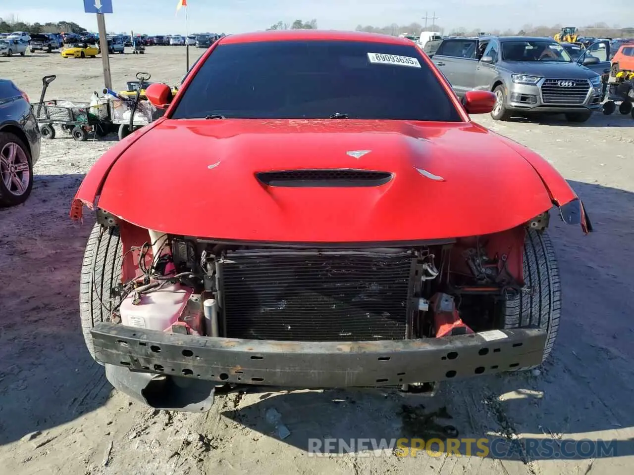 5 Photograph of a damaged car 2C3CDXCT7KH539170 DODGE CHARGER 2019