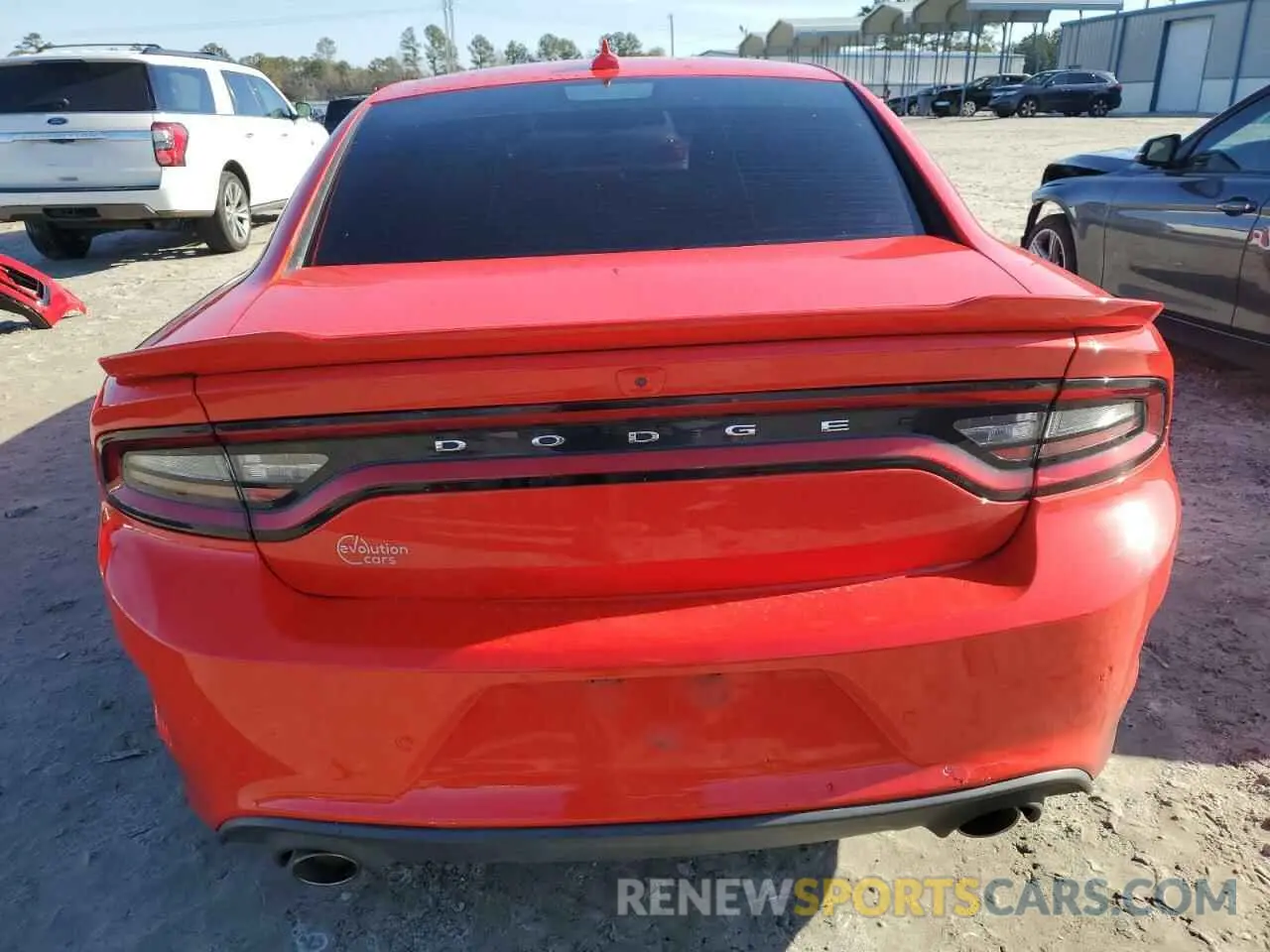 6 Photograph of a damaged car 2C3CDXCT7KH539170 DODGE CHARGER 2019