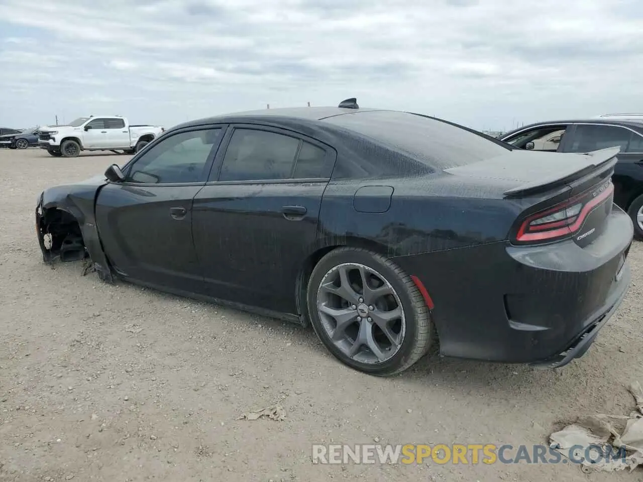 2 Photograph of a damaged car 2C3CDXCT7KH549858 DODGE CHARGER 2019