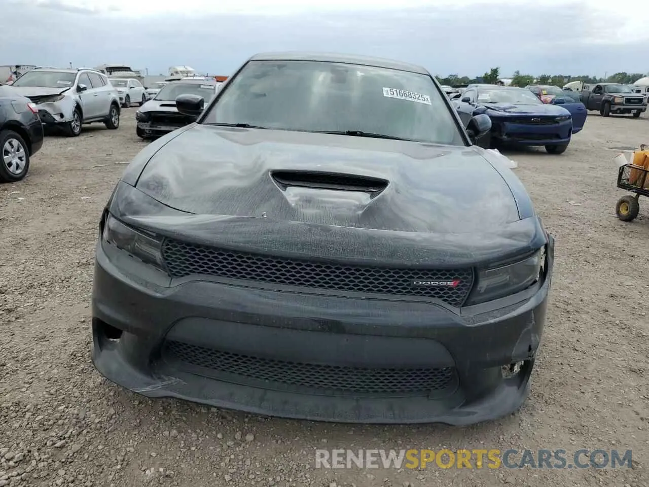 5 Photograph of a damaged car 2C3CDXCT7KH549858 DODGE CHARGER 2019