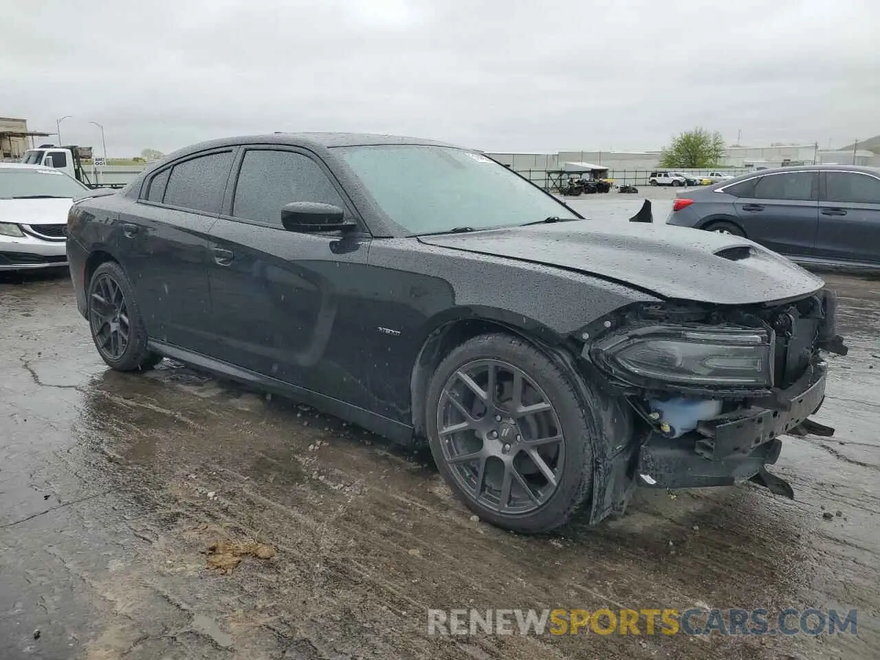 4 Photograph of a damaged car 2C3CDXCT7KH588580 DODGE CHARGER 2019