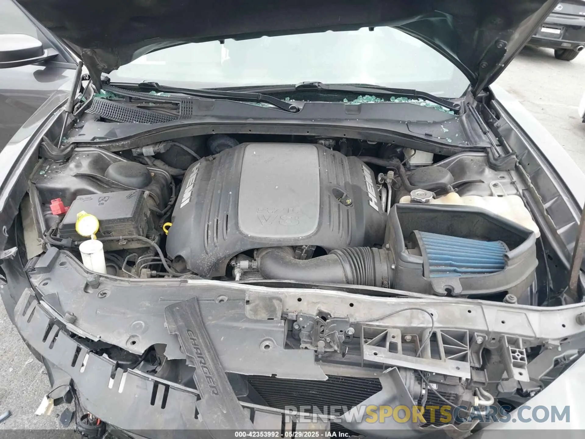 10 Photograph of a damaged car 2C3CDXCT7KH591513 DODGE CHARGER 2019