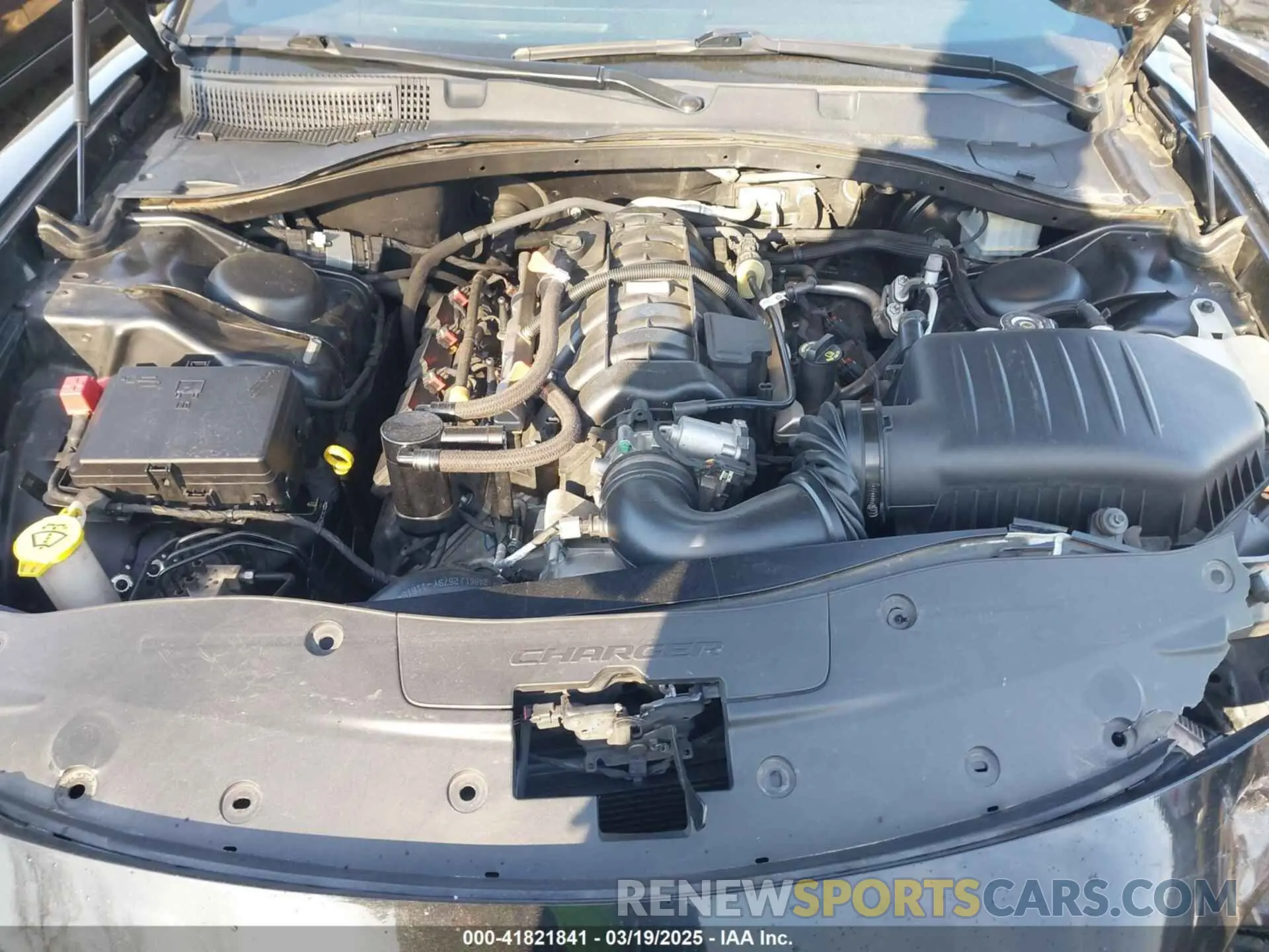 10 Photograph of a damaged car 2C3CDXCT7KH738381 DODGE CHARGER 2019