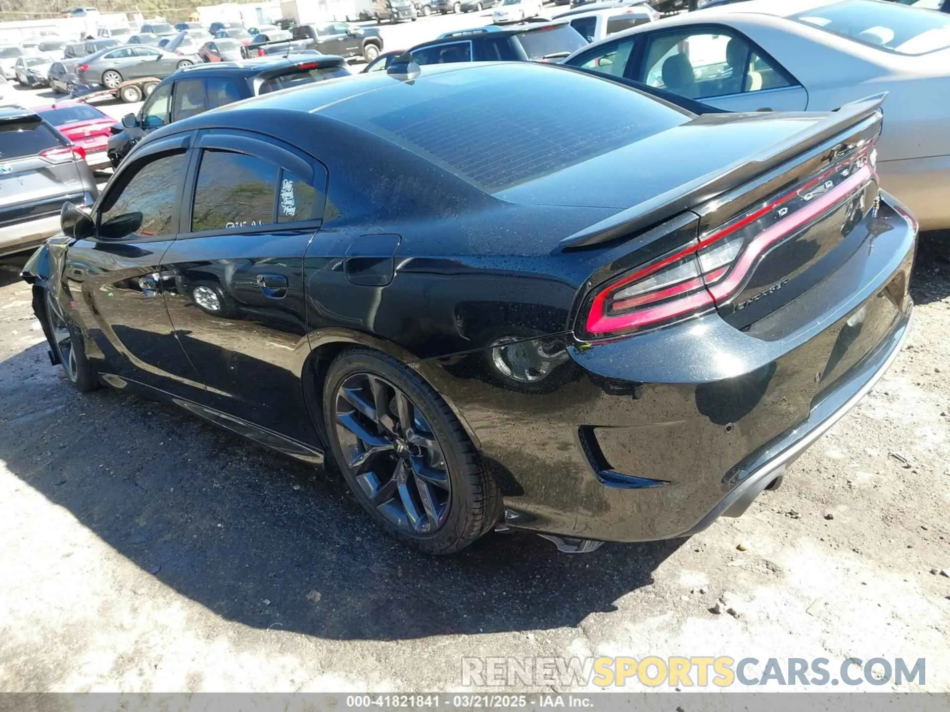 3 Photograph of a damaged car 2C3CDXCT7KH738381 DODGE CHARGER 2019