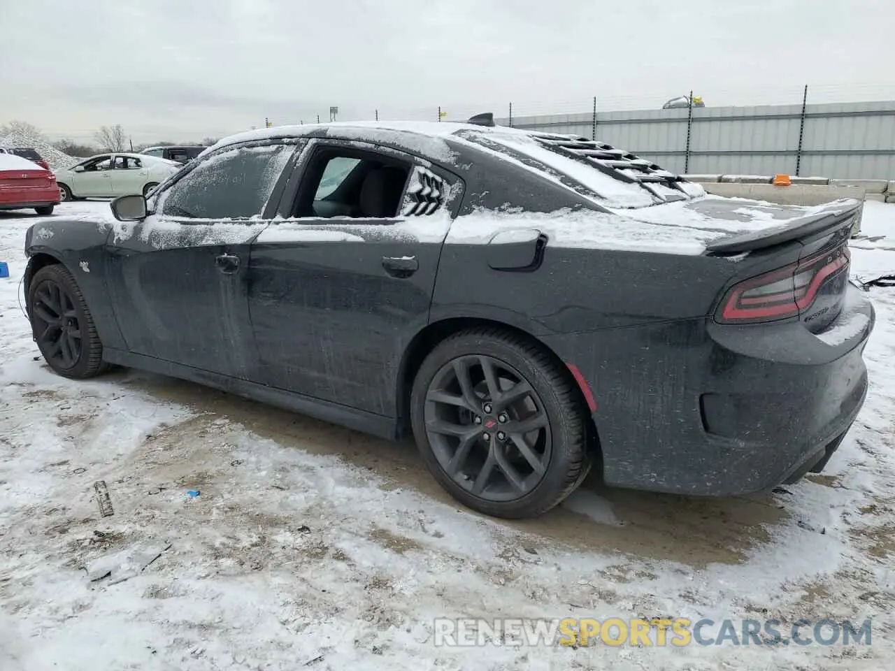 2 Photograph of a damaged car 2C3CDXCT8KH523544 DODGE CHARGER 2019