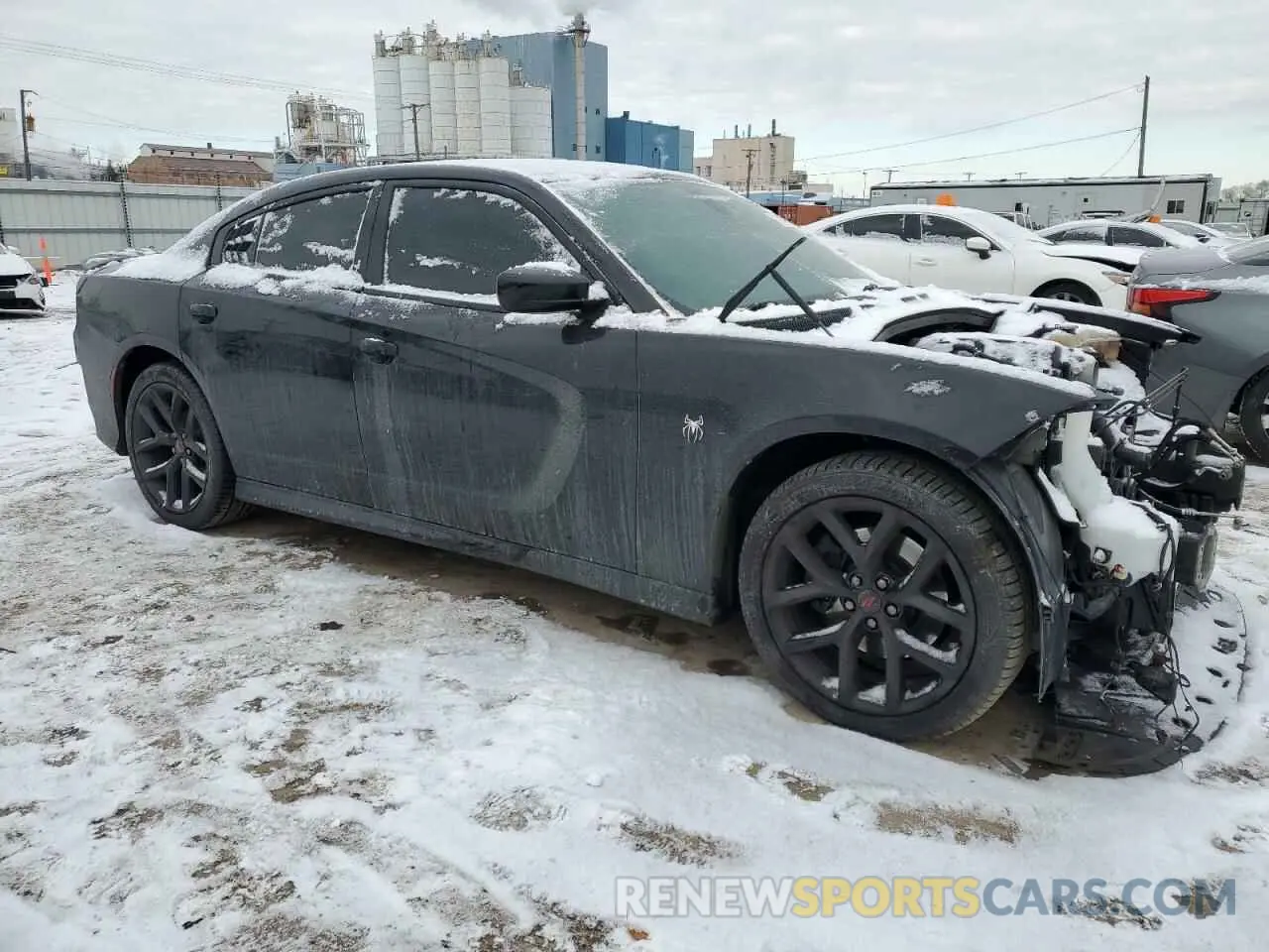 4 Photograph of a damaged car 2C3CDXCT8KH523544 DODGE CHARGER 2019