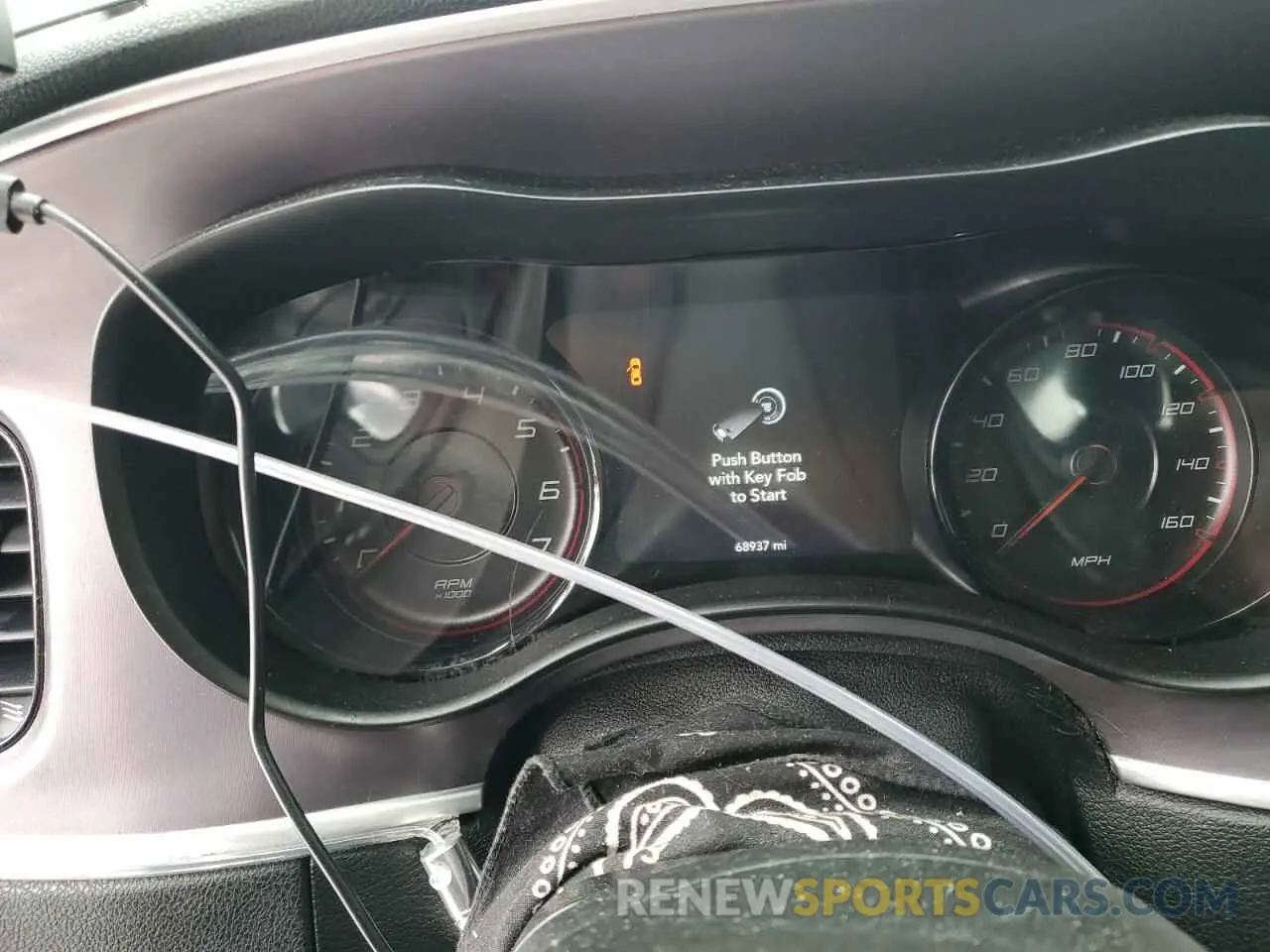 9 Photograph of a damaged car 2C3CDXCT8KH523544 DODGE CHARGER 2019