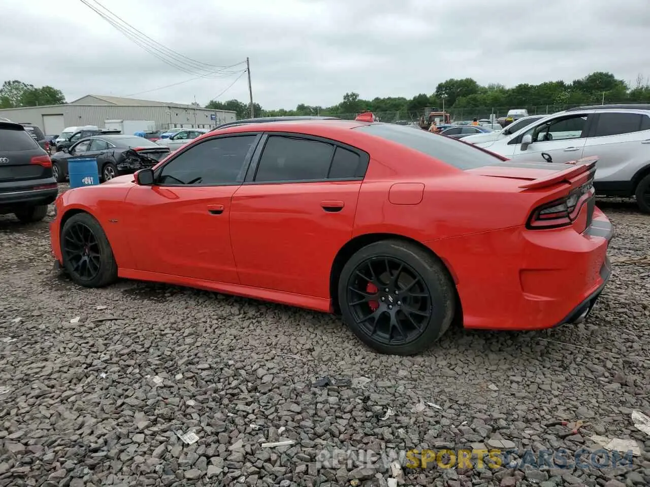 2 Photograph of a damaged car 2C3CDXCT8KH530400 DODGE CHARGER 2019