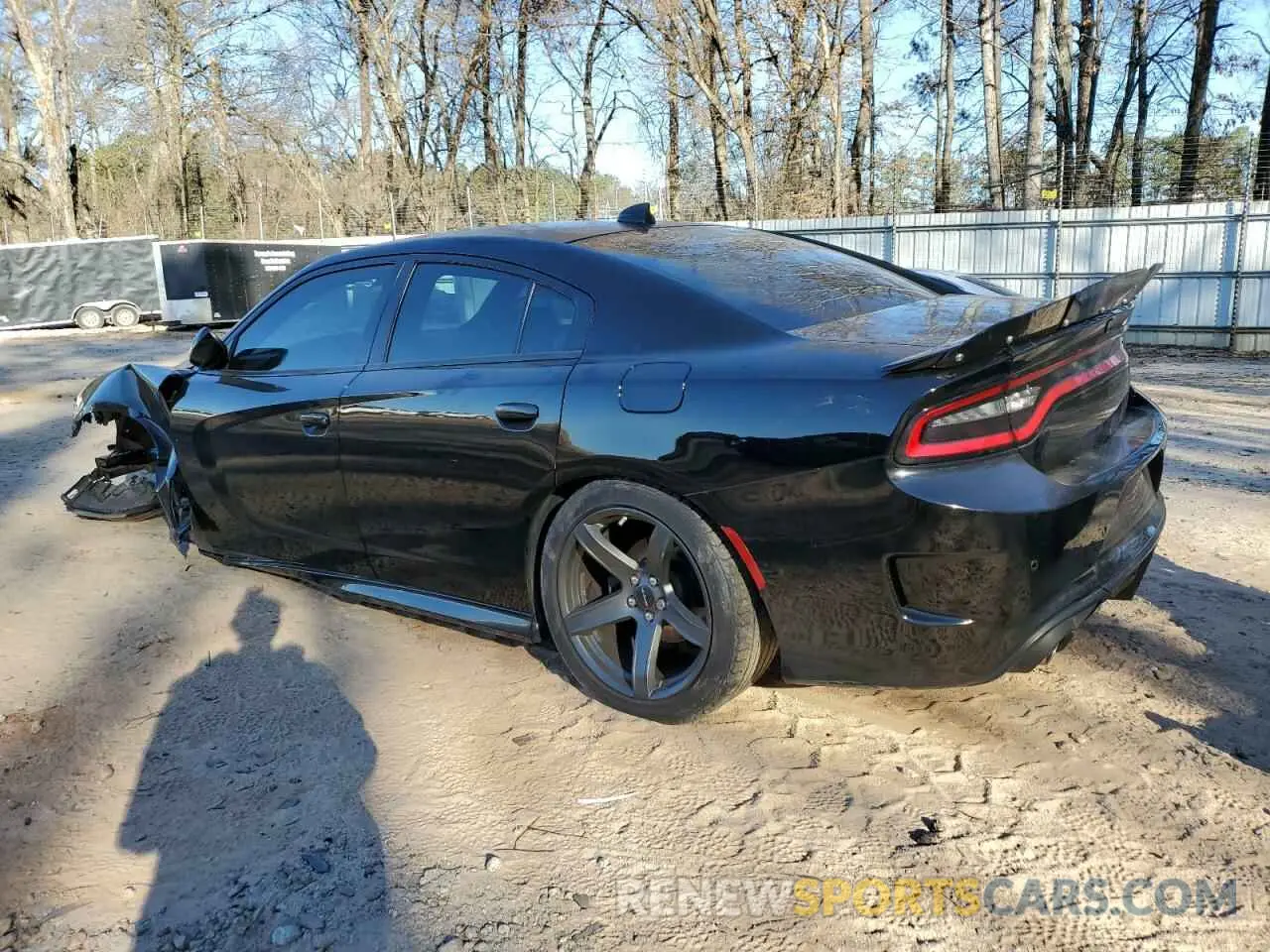 2 Photograph of a damaged car 2C3CDXCT8KH539193 DODGE CHARGER 2019
