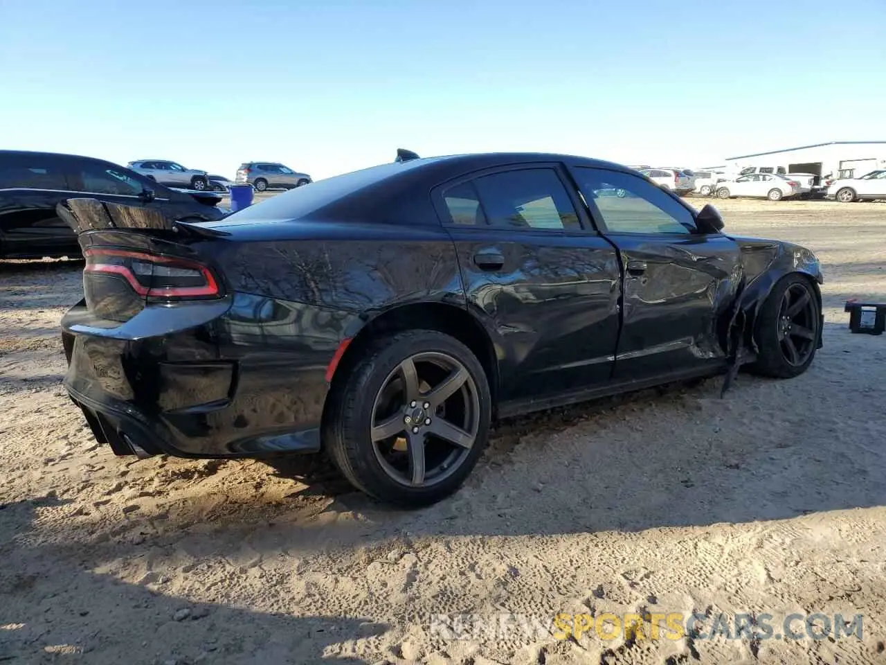 3 Photograph of a damaged car 2C3CDXCT8KH539193 DODGE CHARGER 2019