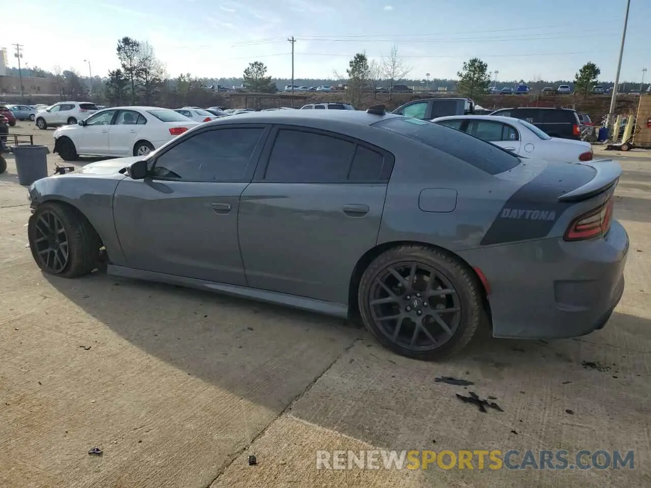 2 Photograph of a damaged car 2C3CDXCT8KH588555 DODGE CHARGER 2019