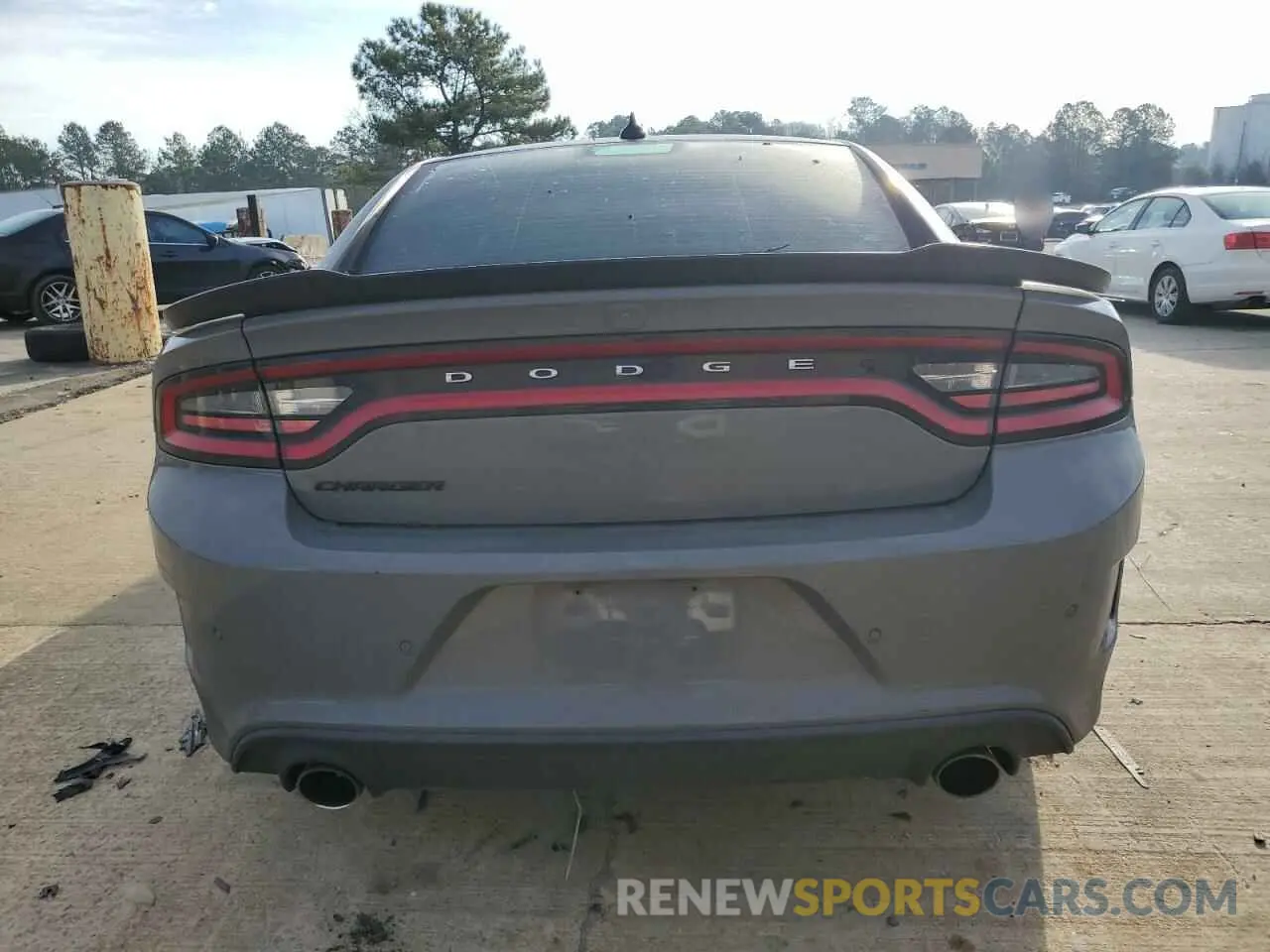 6 Photograph of a damaged car 2C3CDXCT8KH588555 DODGE CHARGER 2019
