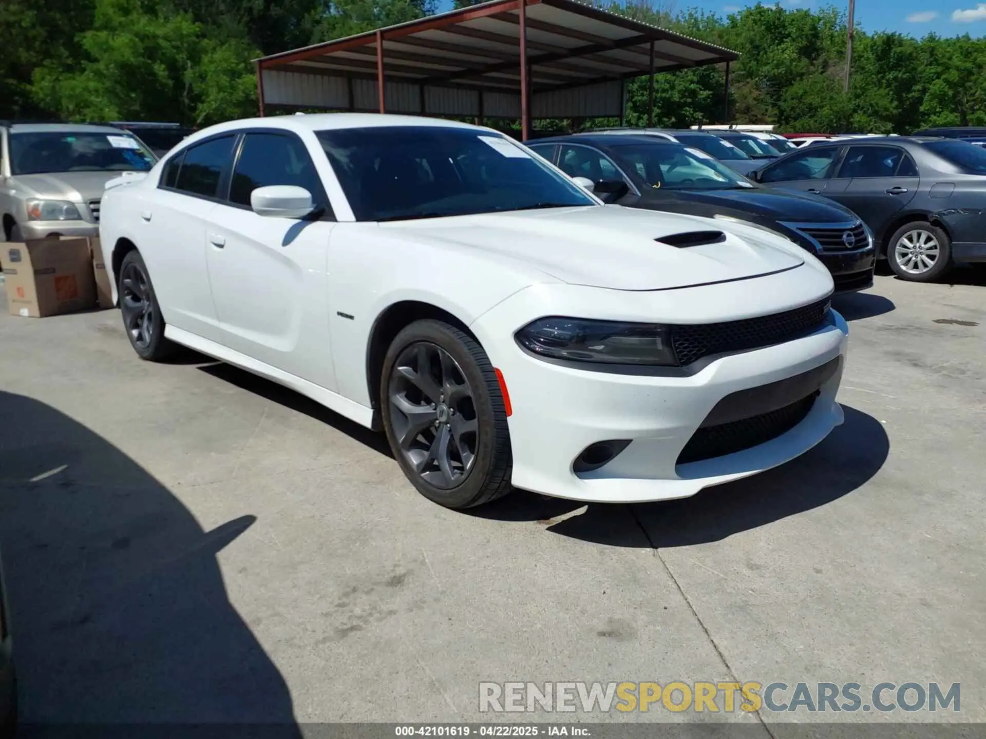 1 Photograph of a damaged car 2C3CDXCT8KH631906 DODGE CHARGER 2019