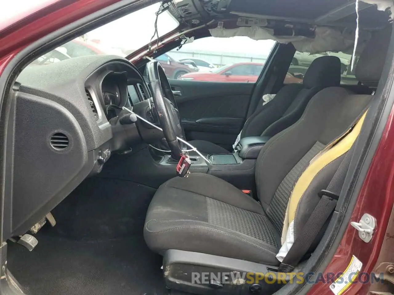 7 Photograph of a damaged car 2C3CDXCT8KH652755 DODGE CHARGER 2019