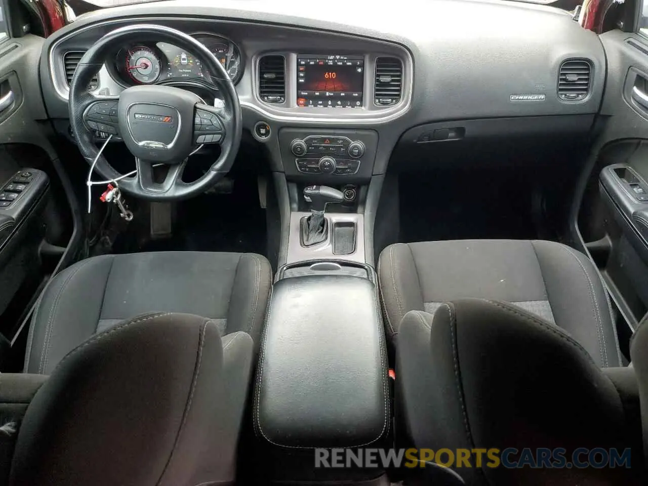 8 Photograph of a damaged car 2C3CDXCT8KH652755 DODGE CHARGER 2019