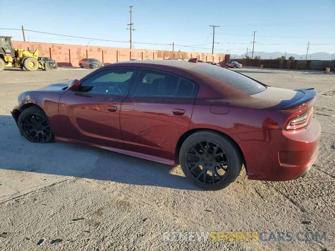2 Photograph of a damaged car 2C3CDXCT8KH676893 DODGE CHARGER 2019