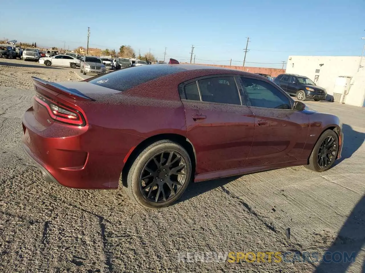3 Photograph of a damaged car 2C3CDXCT8KH676893 DODGE CHARGER 2019