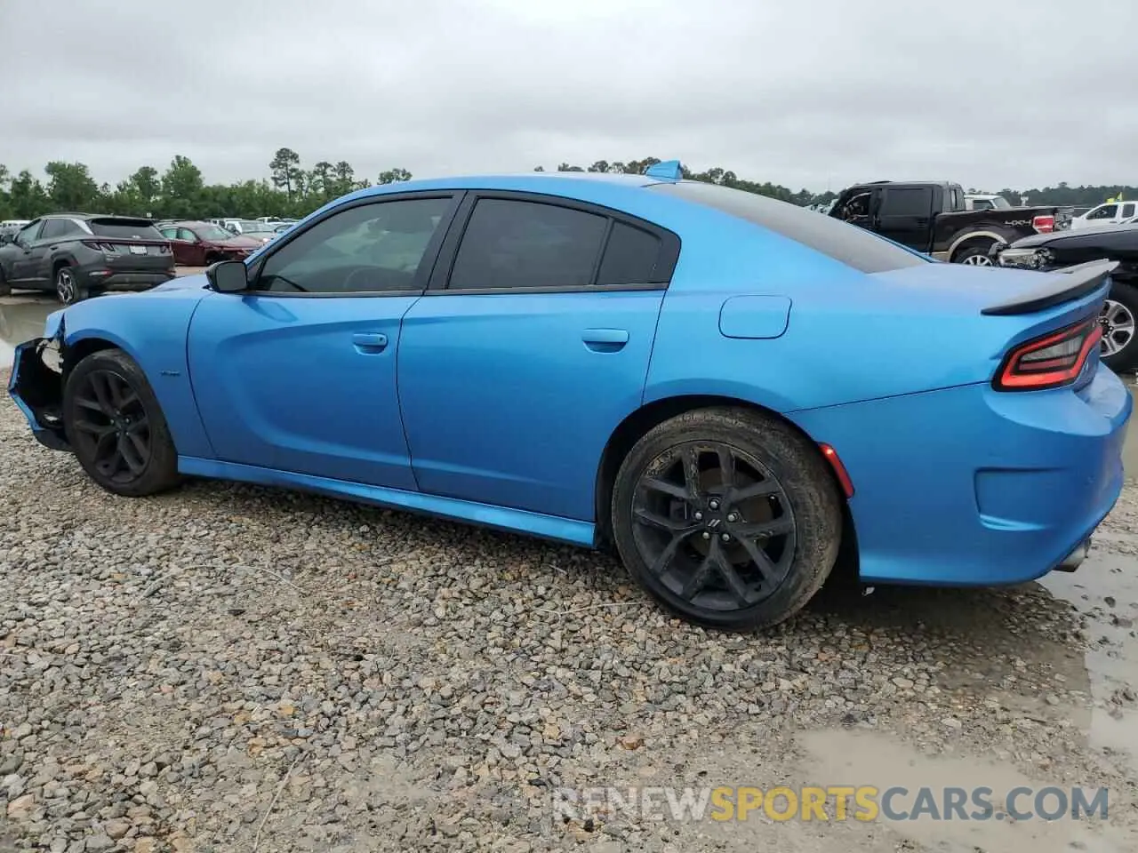 2 Photograph of a damaged car 2C3CDXCT8KH726420 DODGE CHARGER 2019