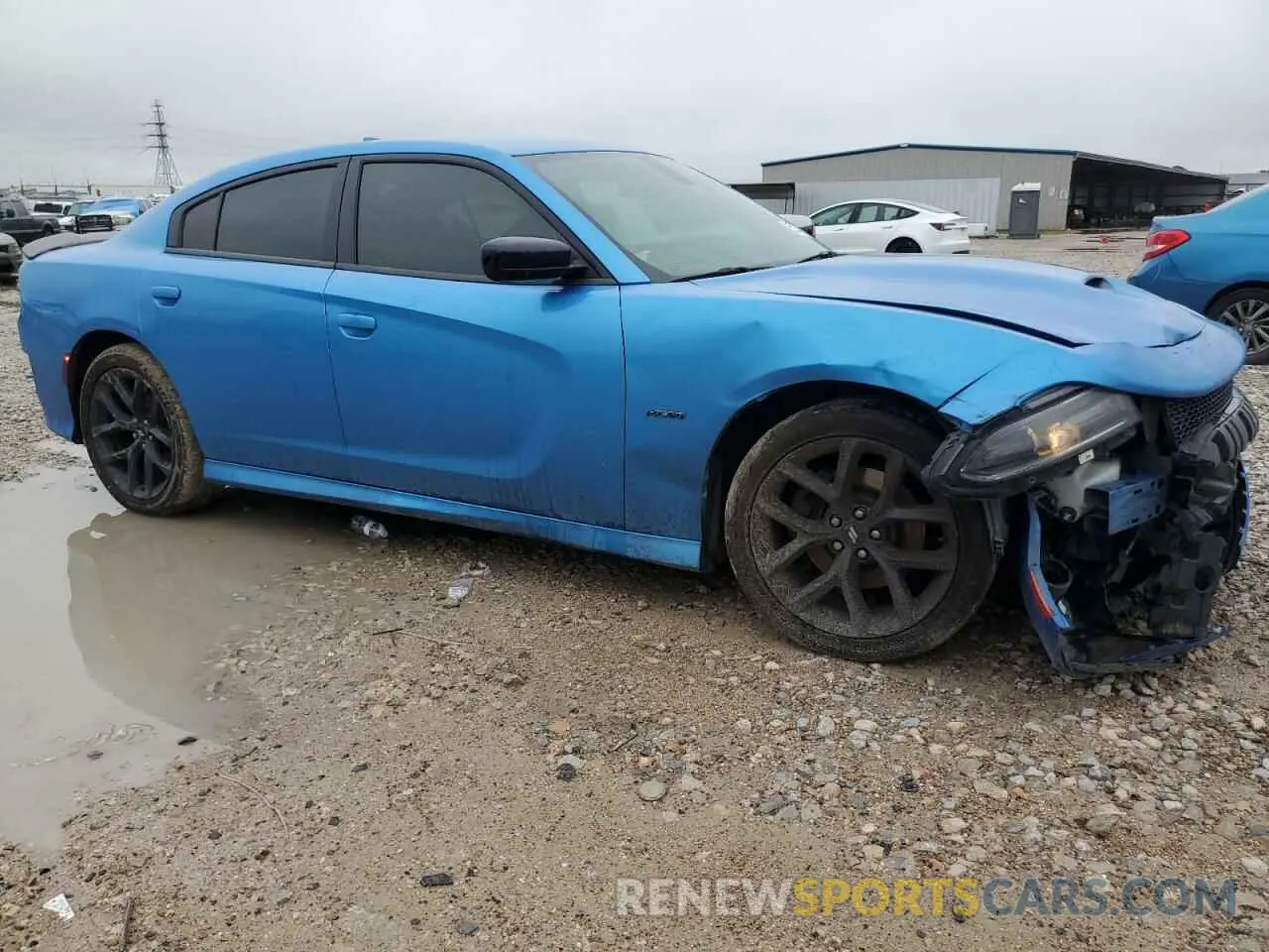 4 Photograph of a damaged car 2C3CDXCT8KH726420 DODGE CHARGER 2019