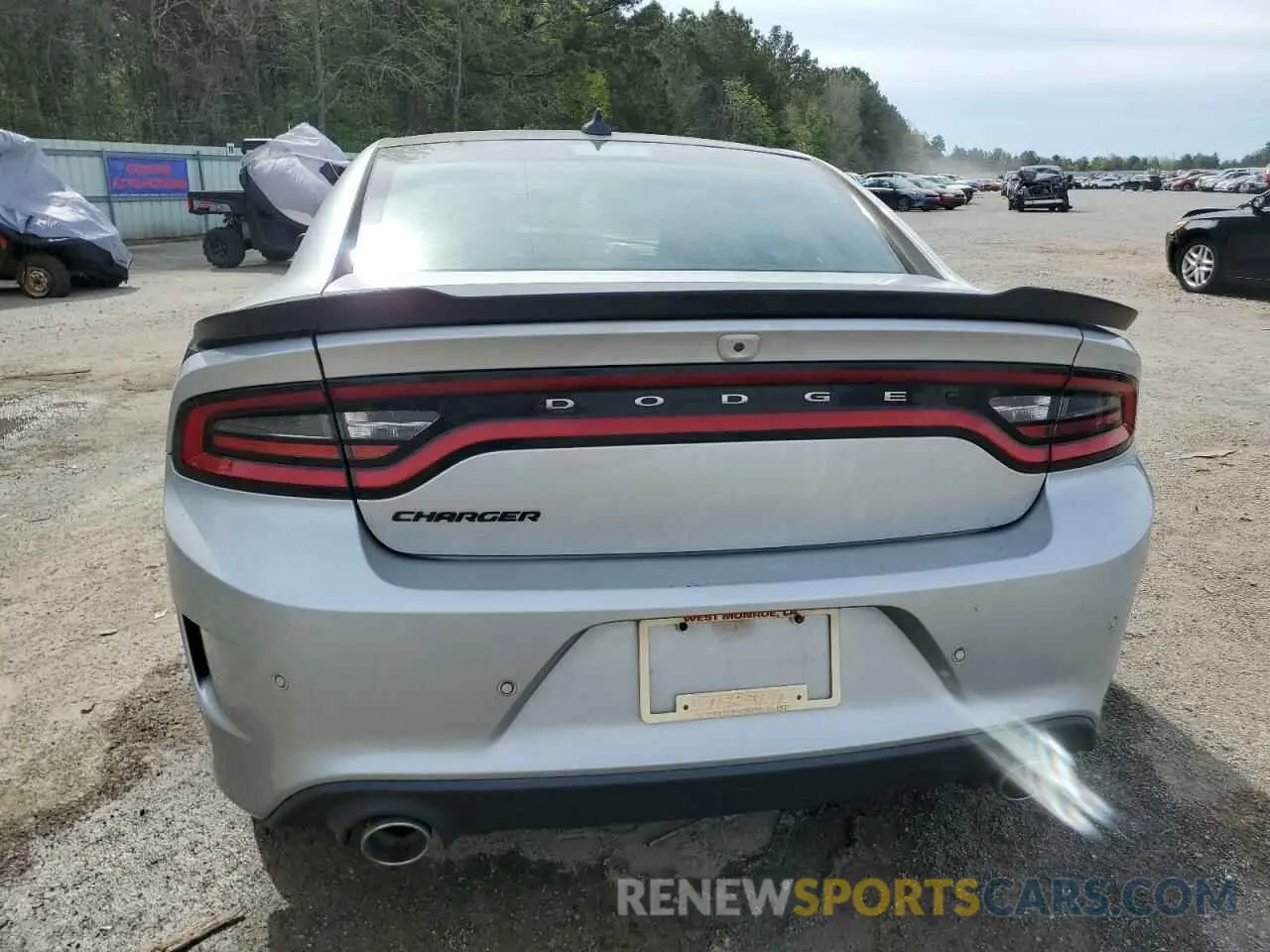 6 Photograph of a damaged car 2C3CDXCT8KH729804 DODGE CHARGER 2019