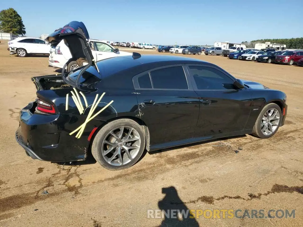 3 Photograph of a damaged car 2C3CDXCT9KH584112 DODGE CHARGER 2019