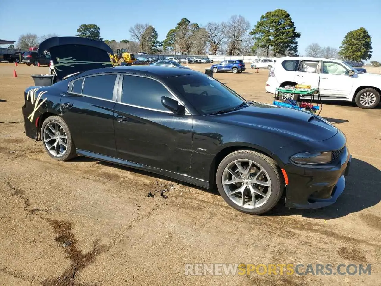 4 Photograph of a damaged car 2C3CDXCT9KH584112 DODGE CHARGER 2019