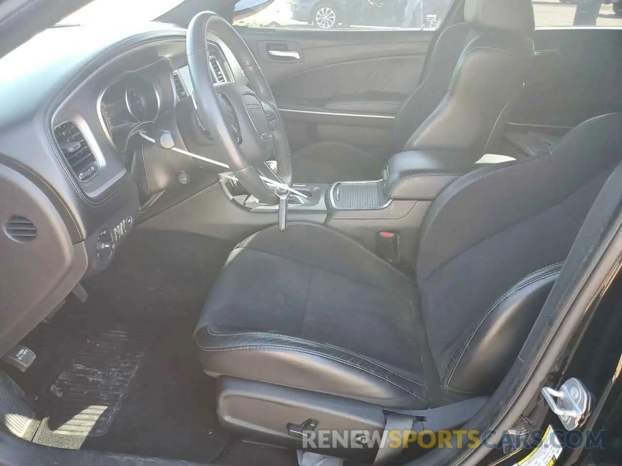 7 Photograph of a damaged car 2C3CDXCT9KH584112 DODGE CHARGER 2019