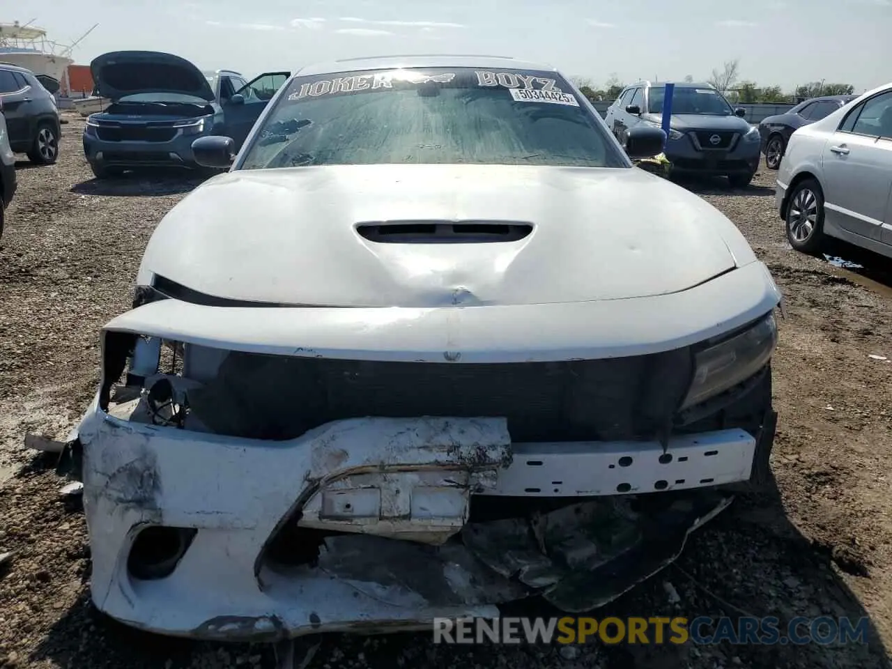 5 Photograph of a damaged car 2C3CDXCT9KH607338 DODGE CHARGER 2019